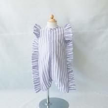<img class='new_mark_img1' src='https://img.shop-pro.jp/img/new/icons16.gif' style='border:none;display:inline;margin:0px;padding:0px;width:auto;' />Angel rompas  purple stripeXS80 KoQueLiKoꥳ
