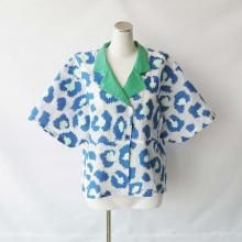 <img class='new_mark_img1' src='https://img.shop-pro.jp/img/new/icons7.gif' style='border:none;display:inline;margin:0px;padding:0px;width:auto;' /> mosaic flower sheer shirt   ֥롼   Menn hutϥå