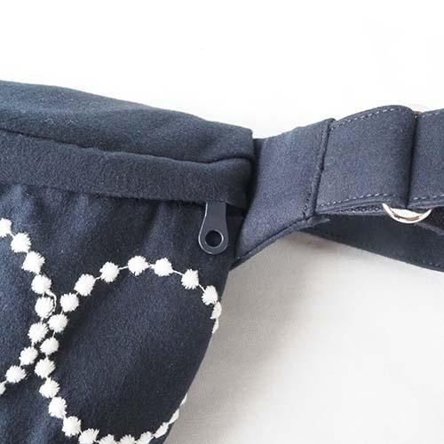25AW copains bag -tambourine- (ボディバッグ）navy mina