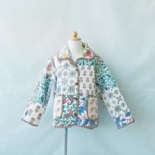 <img class='new_mark_img1' src='https://img.shop-pro.jp/img/new/icons7.gif' style='border:none;display:inline;margin:0px;padding:0px;width:auto;' />QUILTED JACKET  Brown stripe  4Y  phet and ploy