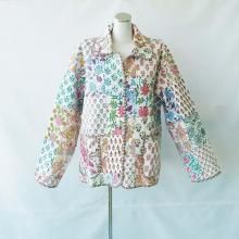 <img class='new_mark_img1' src='https://img.shop-pro.jp/img/new/icons7.gif' style='border:none;display:inline;margin:0px;padding:0px;width:auto;' />QUILTED JACKET  Brown stripe  F  phet and ploy