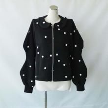 <img class='new_mark_img1' src='https://img.shop-pro.jp/img/new/icons7.gif' style='border:none;display:inline;margin:0px;padding:0px;width:auto;' />DOTS SWEAT ZIP JACKET   blackF1 FRANKY GROW