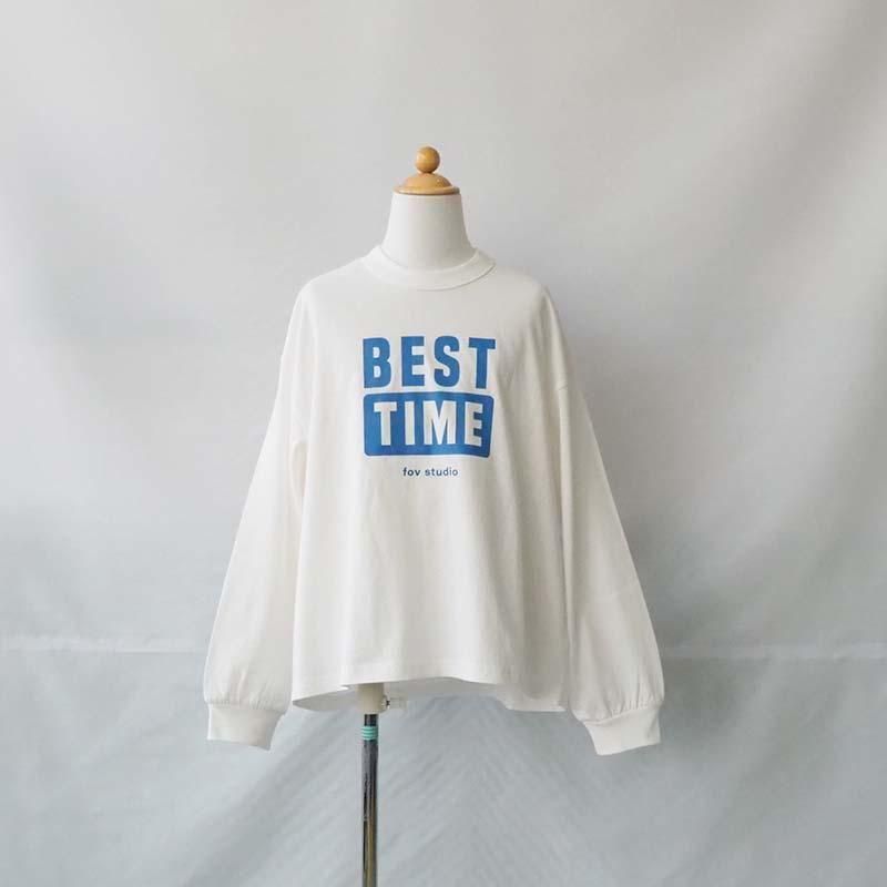 <img class='new_mark_img1' src='https://img.shop-pro.jp/img/new/icons7.gif' style='border:none;display:inline;margin:0px;padding:0px;width:auto;' />BEST TIME L/S T����ġ���WH����-XL(90-160)����FOV �ե���