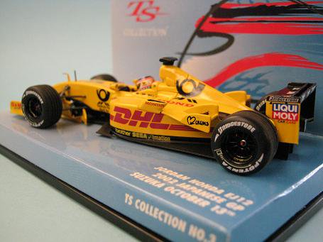 1/43 ミニチャンプス ジョーダンホンダ EJ12 2002日本GP 鈴鹿 TS