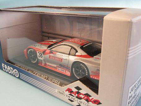 1/43 エブロ auセルモスープラ NO.38 ＪＧＴＣ ２００３ - ミニカーショップ　エボリューション