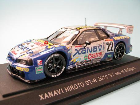 1/43 エブロ ザナビーヒロト ＧＴ－Ｒ ＪＧＴＣ ２００１ - ミニカー 