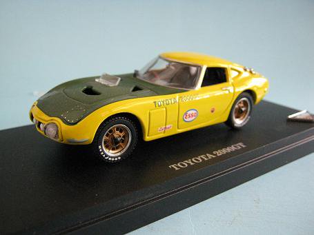 1/43 京商 トヨタ ２０００ＧＴ タイムトライアルカー イエロー