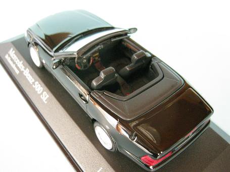 1/43 ミニチャンプス メルセデスベンツ ５００ＳＬ １９９９ ブラック - ミニカーショップ エボリューション