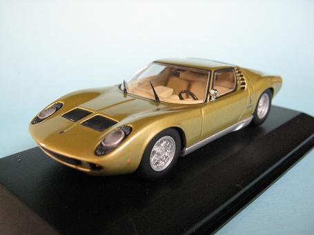 1/43 ミニチャンプス ランボルギーニ ミウラ １９６６ ゴールド