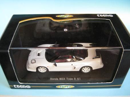1/43 エブロ ホンダ NSXタイプR GT ホワイト - ミニカー