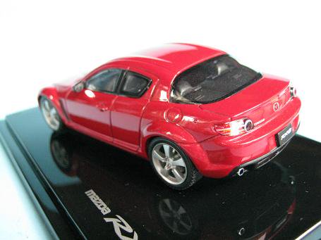 1/43 M-TECH マツダ RX-8 赤 - ミニカー