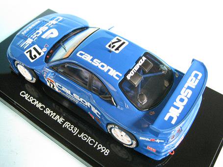 1/43 エブロ カルソニックスカイライン（Ｒ３３） ＪＧＴＣ １９９８ - ミニカーショップ エボリューション