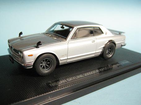 1/43 エブロ ニッサン スカイライン２０００ ＧＴＲ （ＫＰＧＣ１０