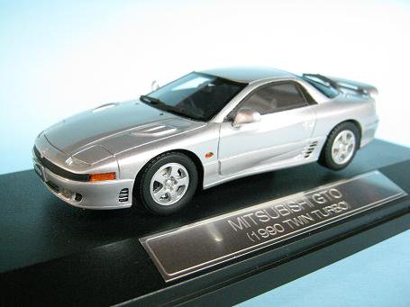 1/43 ハイストーリー ミツビシＧＴＯ ツインターボ １９９０ シルバー - ミニカーショップ エボリューション