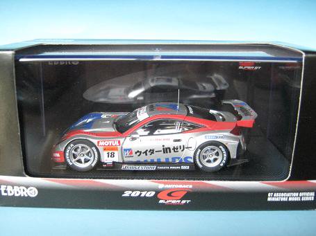 1/43 エブロ ウィダーＨＳＶ－０１０ スーパーＧＴ５００ ２０１０