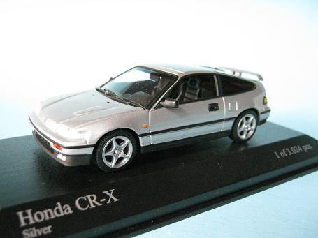 ミニチャンプス　ホンダCR-X ヨーロッパホンダ別注品　1989年