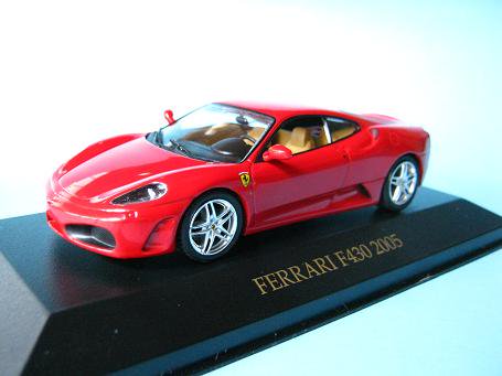 1/43 イクソ フェラーリＦ４３０ レッド ２００５ - ミニカーショップ