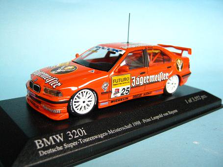 1/43 ミニチャンプス ＢＭＷ ３２０i ＳＴＷ１９９８ team lsert NO.25 