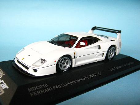 1/43 イクソ フェラーリＦ４０ コンペティツォーネ １９９０ ホワイト