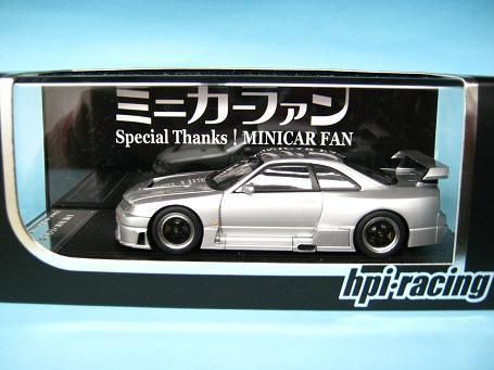 1/43 HPI ニスモ GTRLM プレーンカラー シルバー