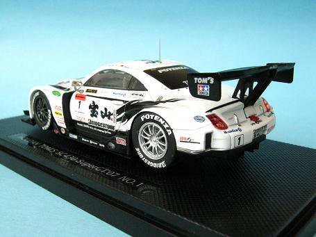 1/43 エブロ 宝山トムス ＳＣ４３０ スーパーＧＴ５００ ＮＯ．１ - ミニカーショップ エボリューション