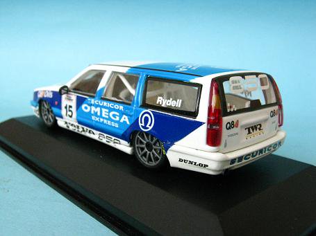 1/43 ミニチャンプス ボルボ ８５０ ブレーク ＢＴＣＣ １９９４ ＮＯ．１５ - ミニカーショップ エボリューション