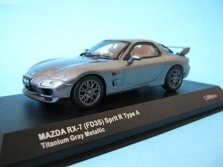 廃番　京商 1/43 　マツダ　FD3S RX-7 タイプRZ　おまけ付き