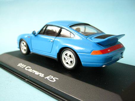 1/43 ミニチャンプス ポルシェ９１１(９９３）カレラRS ライトブルー