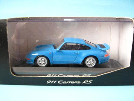 1/43 ミニチャンプス ポルシェ９１１(９９３）カレラRS ライトブルー 