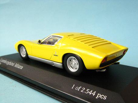 1/43 ミニチャンプス ランボルギーニ ミウラ １９６６ イエロー