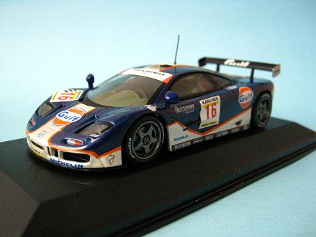 1/43 ミニチャンプス マクラーレンＦ１ ＧＴＲ ＧＴＣ ガルフ