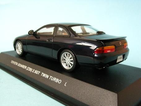 1/43 京商 トヨタ ソアラ （Ｚ３０）２．５ツインターボＬ１９９１ ダークブルーマイカ - ミニカーショップ エボリューション