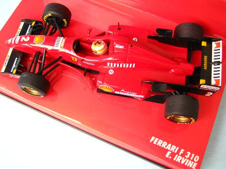 1/43 ミニチャンプス フェラーリ F310 1996 Ｅ．アーバイン - ミニカー