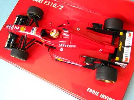 1/43 ミニチャンプス フェラーリ F310/２ 1996 Ｅ．アーバイン