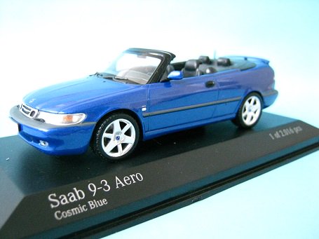 ミニチャンプス【1/43 SAAB 900】1995 Cabriolet カブリオレ サーブ 