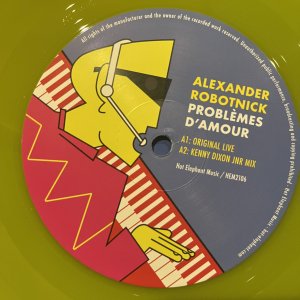 ALEXANDER ROBOTNICK/Problemes D'Amour - KDJ & Carl Craig mixes/Hot ...