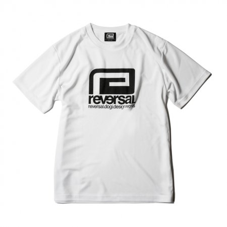 REVERSAL】 BIG MARK DRY MESH TEE 【白】 ドライ Tシャツ リバーサル