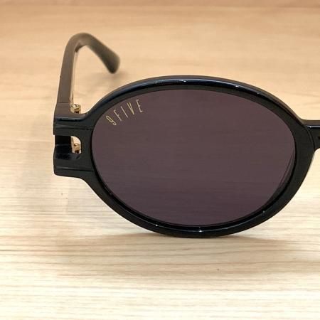 9Five / ナインファイブ□ST.JAMES SE ブラック 丸型 サングラス 9Five / ナインファイブ□ST.JAMES SE ブラック 丸型 サングラス