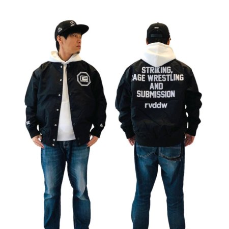 REVERSAL リバーサル】Majestic×rvddw SATIN STADIUM Jacket