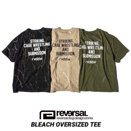 REVERSAL リバーサル】BLEACH OVERSIZED TEE セレクトショップ 我流