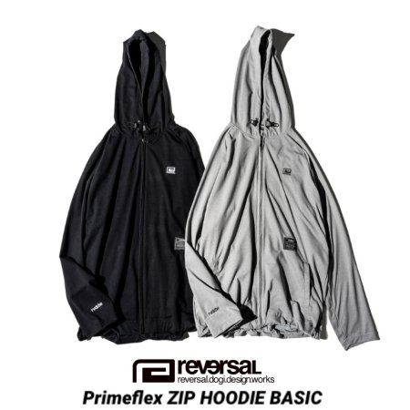 【REVERSAL リバーサル】Primeflex ZIP HOODIE BASIC ジャケット ストリートファッションセレクトショップ我流