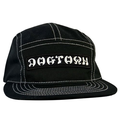 DOGTOWN by Rocket 448 5 PANEL CAP ADJUSTABLE CAP 【DT Raven VOLLEY