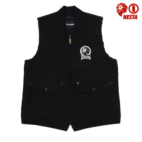 NESTA BRAND ネスタブランド ベスト 【SOUND SNIPER VEST】 J1305H -  TRIBALなどのストリートファッションの通販店、トリプルクラウン