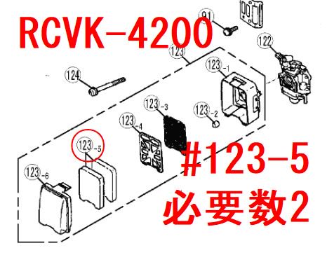 リョービ　RCVK-4200用　フィルタ －　リョービショップカメカメ