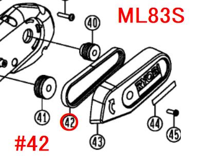 リョービ カンナ AL81等用 ポリVベルト94H3 - リョービショップカメカメ