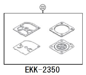 リョービ　EKK-2350等用　ガスケット&ダイヤフラムキット　-　リョービショップカメカメ