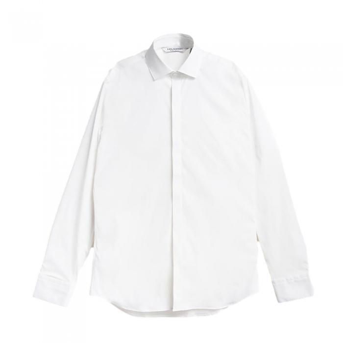 正規通販】Neil Barrett 定番比翼シャツ WHITE ニール バレット | THE