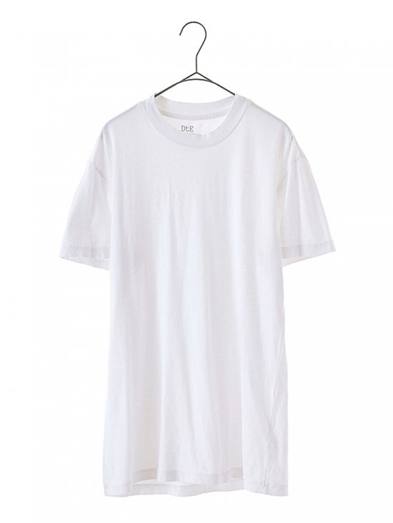 正規通販】DtE in California 10047 MOCK NECK TEE WHITE ディーティー