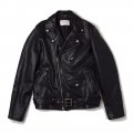 beautiful people ビューティフルピープル vintage leather riders jacket BLACK 