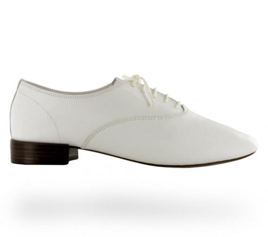repetto ڥå Zizi Oxford Shoe  ǥ Goatskin White 䤮 ۥ磻 Υ֥᡼
